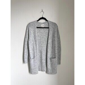 Wilfred Free Aritzia Aronson Cardigan Sweater in Heather Gray Size XX